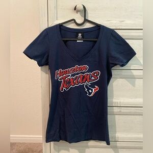 Houston Texans women's V-neck T-shirt Size XS